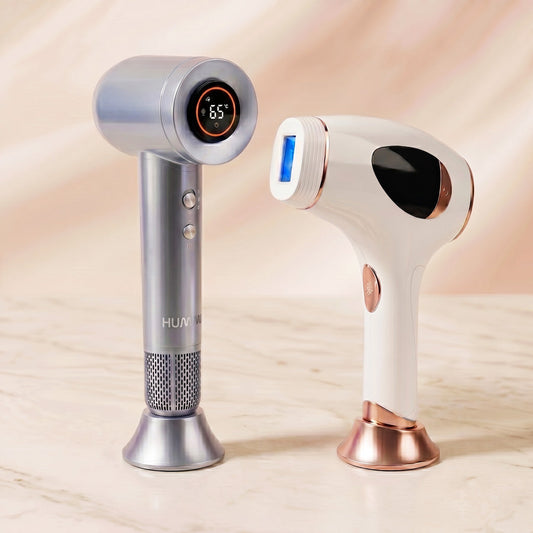 IPL fotoepilator "Hilda" + Hårtørrer "Hummi"