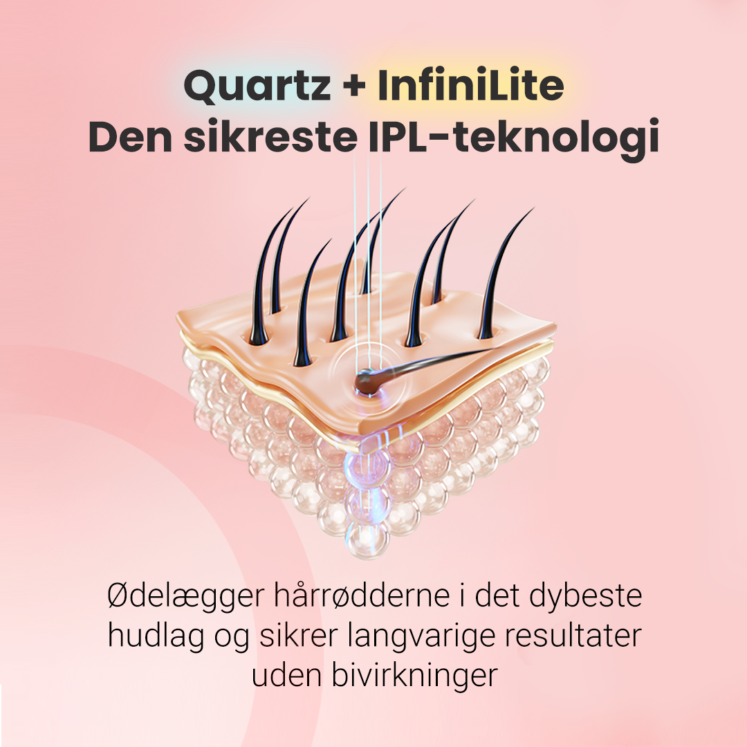 Hårfjerningssæt Hilda IPL Quartz